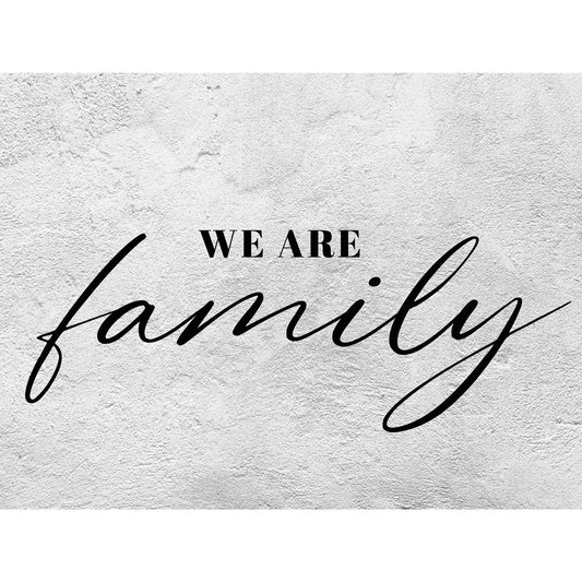 Spritzschutz - We are Family