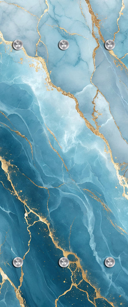 Garderobe - Blue marble