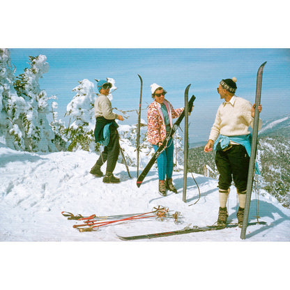 Slim Aarons - Sugarbush Skiing Detail