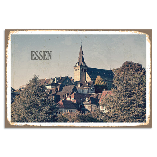 Blechschild - Essen