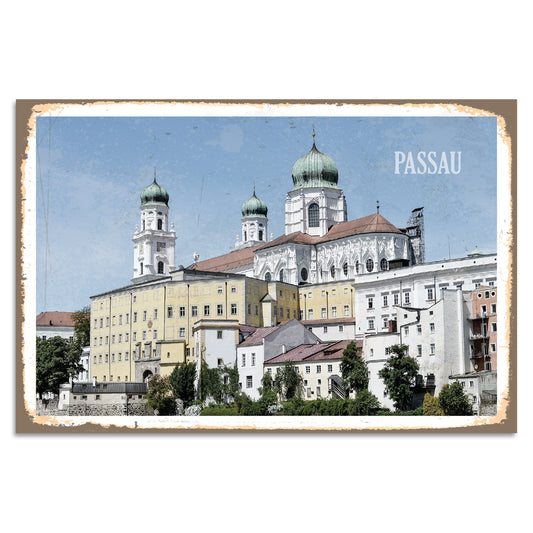 Blechschild - Passau