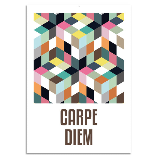 Blechschild - CARPE DIEM