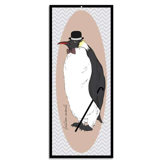 Blechschild - Pinguin