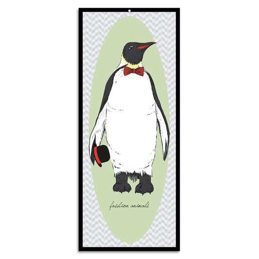 Blechschild - Pinguin