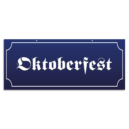 Blechschild - Oktoberfest